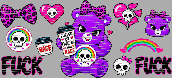 16oz Care Bears-Be-303
